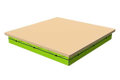 Tarpaulin for the covering