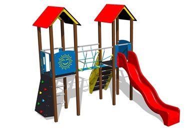 KLASIK tower sets with a fall height of up to 2m
