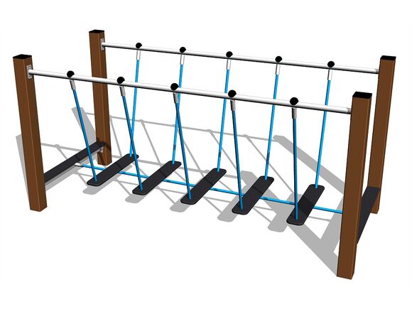 Rope bridge - brown (f.h. 1 m)