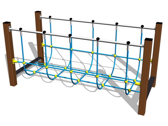 Rope bridge - brown (f.h. 1 m)