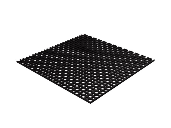 Grass pad (impact area for public playgrounds)