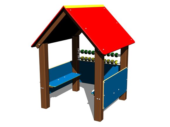 Playhouse DO102KW - brown