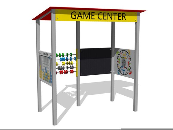 Educational playhouse - silver