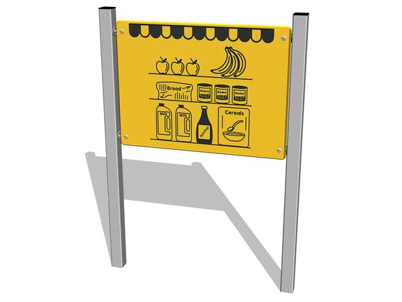 Educational panel EDP6121KS - silver