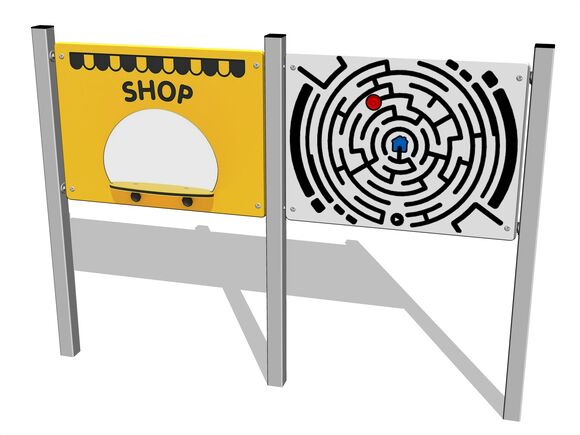 Educational panel EDP6204KS - silver