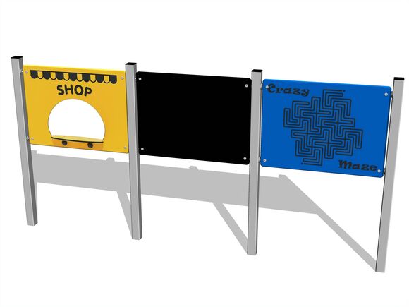 Educational panel - EDP6303KS - silver