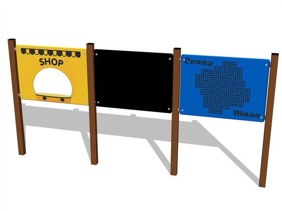 Educational panel - EDP6303KW - brown