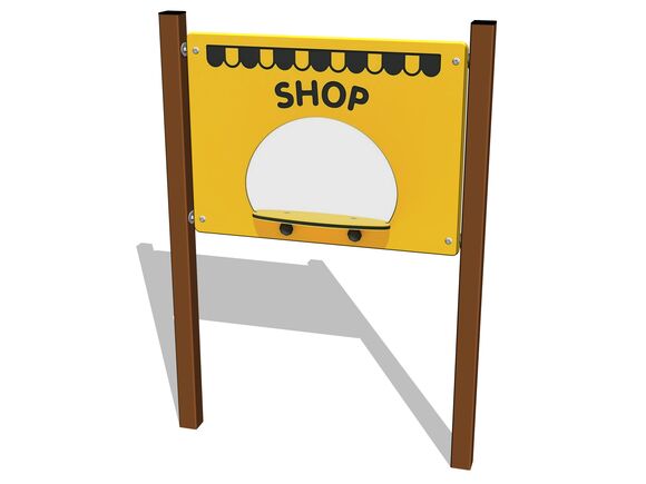 Educational panel EDP6132KW - brown