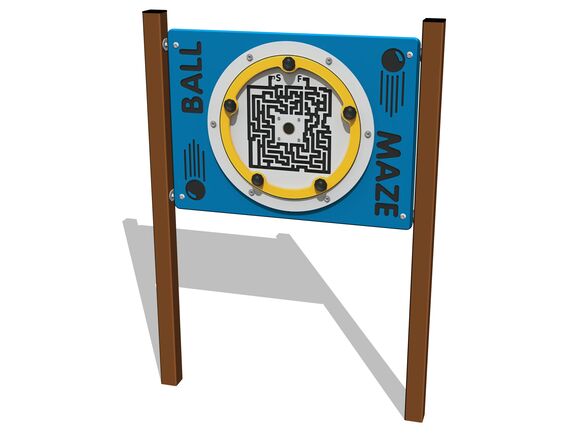 Educational panel EDP6103KW - brown