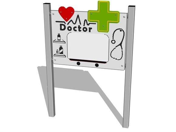 Educational panel EDP6111KS - silver