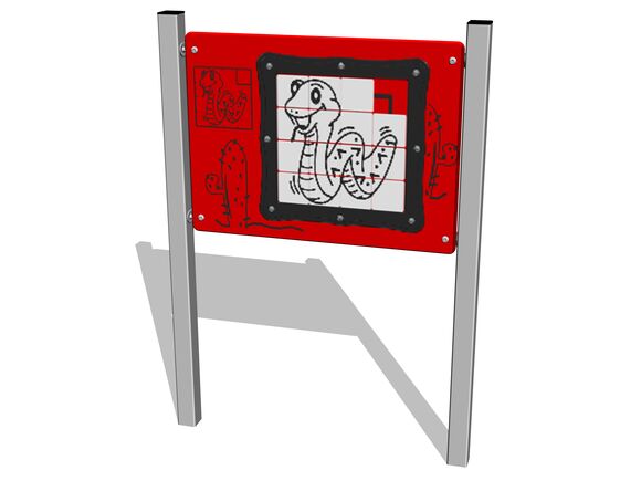 Educational panel EDP6113KS - silver