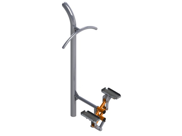 Fitness element FP-010SO Stepper - orange