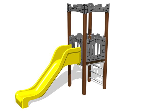 Game set castle UNH1018KW - brown