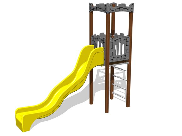 Game set castle UNH1018KW - brown