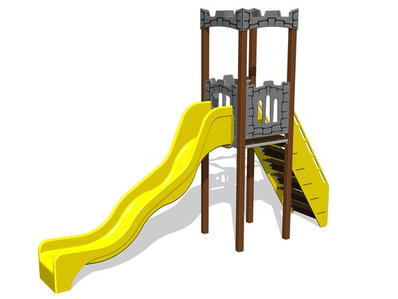Game set castle UNH1021KW - brown