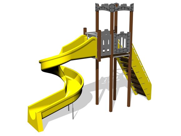 Game set castle UNH1060KW - brown
