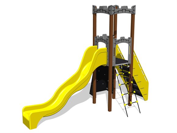Game set castle UNH1024KW - brown