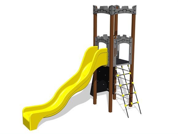 Game set castle UNH1026KW - brown