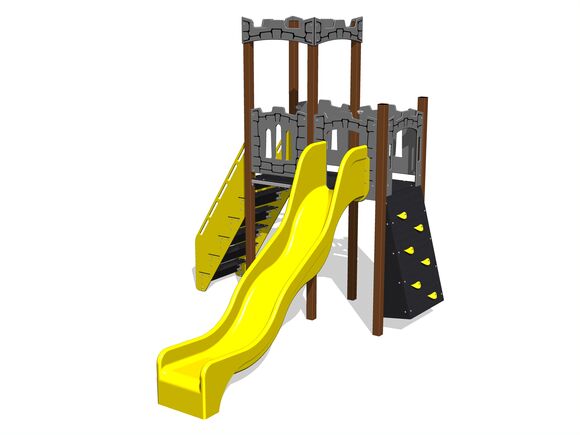 Game set castle UNH2006KW - brown