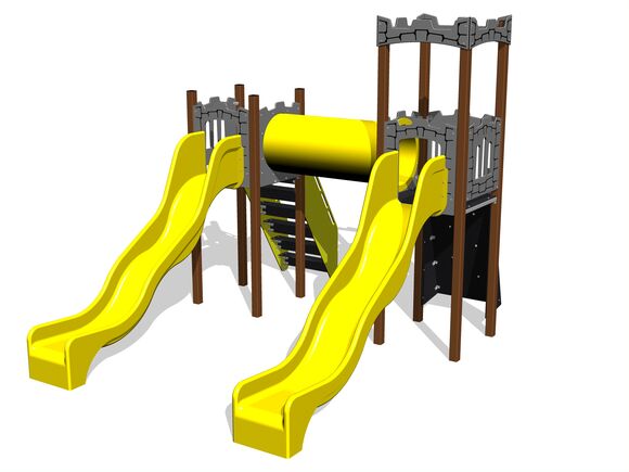 Game set castle UNH2024KW - brown