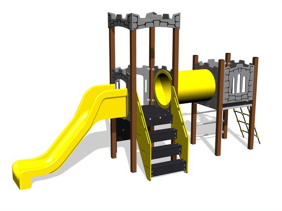 Game set castle UNH2027KW - brown