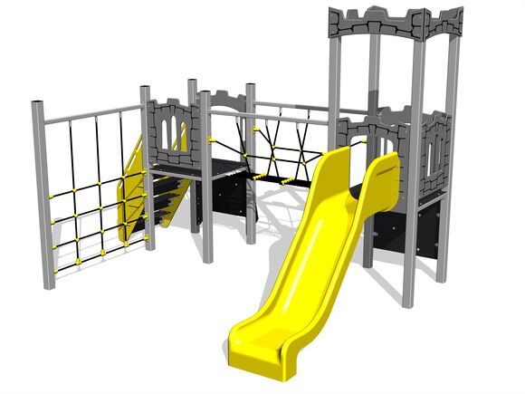 Game set castle UNH2038KS - silver