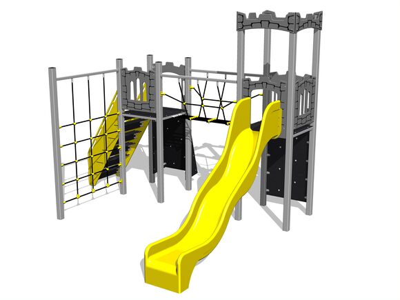 Game set castle UNH2038KS - silver