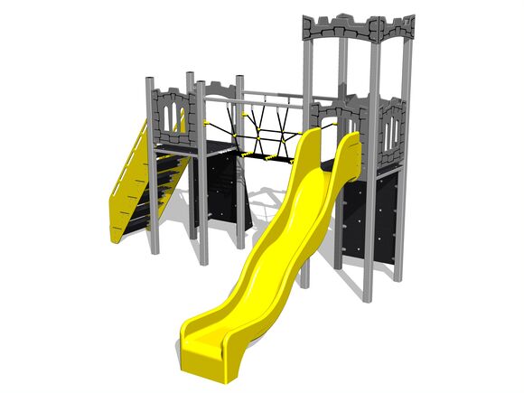 Game set castle UNH2038KS - silver