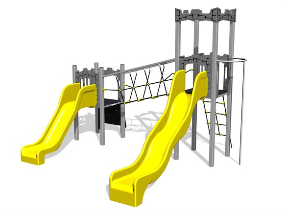 Game set castle UNH2051KS - silver