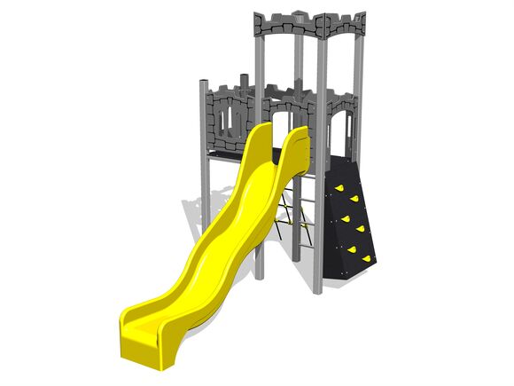 Game set castle UNH2061KS - silver
