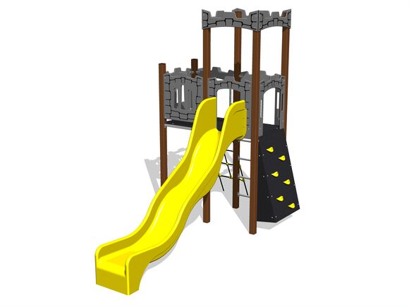Game set castle UNH2061KW - brown