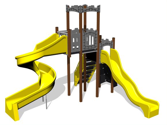 Game set castle UNH2066KW - brown