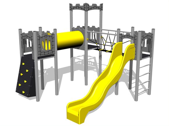 Game set castle UNH3005KS - silver