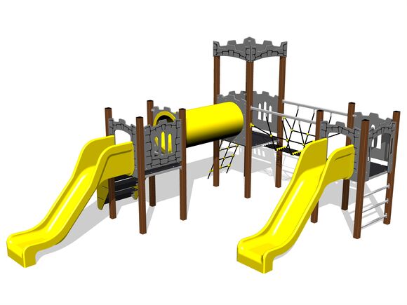 Game set castle UNH3007KW - brown