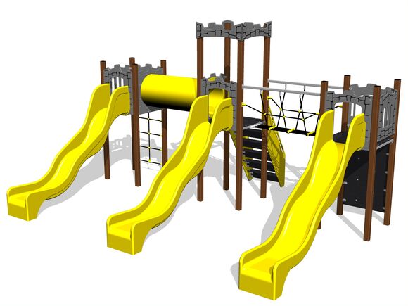 Game set castle UNH3017KW - brown