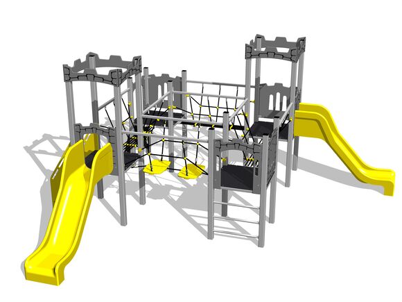 Game set castle UNH4010KS - silver