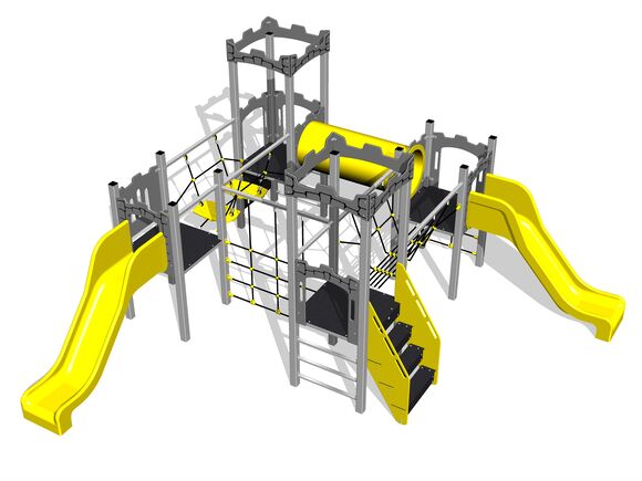 Game set castle UNH4018KS - silver