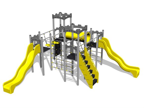 Game set castle UNH4018KS - silver