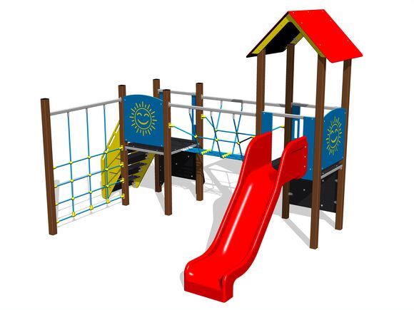 Game set classic UNK2038KW - brown