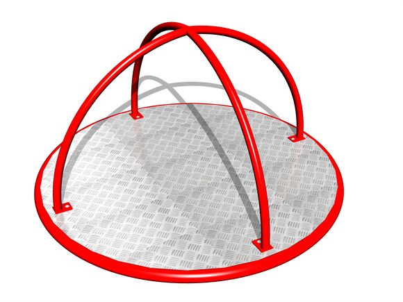 Stand-up merry-go-round KON0005KR (mean 1,25 m) - red