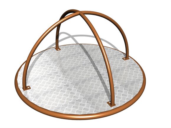 Stand-up merry-go-round KON0005KW (mean 1,25 m) - brown