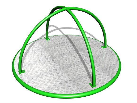 Stand-up merry-go-round KON0006KG (mean 1,45 m) - green