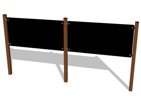 Double panel drawing board TKV6240KW - brown