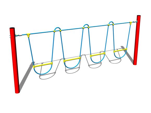 Rope weave LP080KR - red