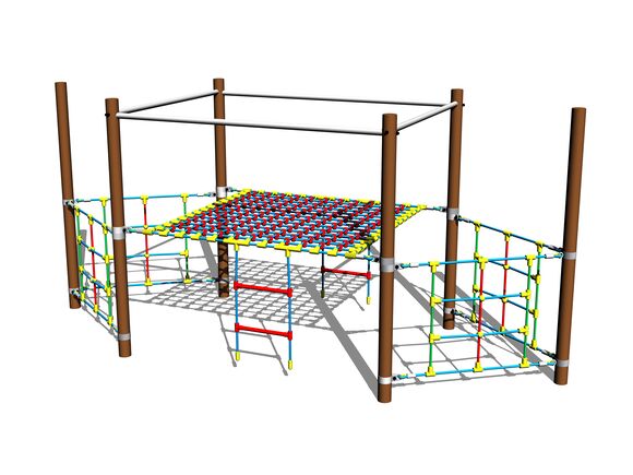 Rope ship LP150KW - brown (f.h. 1 m)