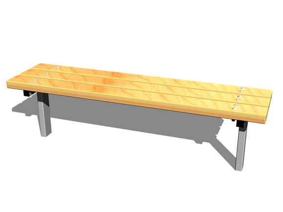 Bench LA115KZnD (for concreting)