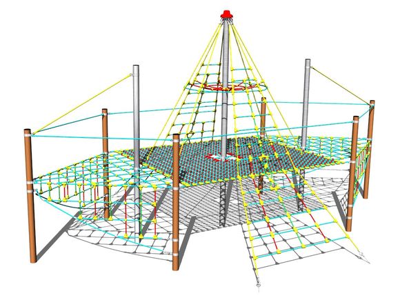Rope ship LP160KW - brown