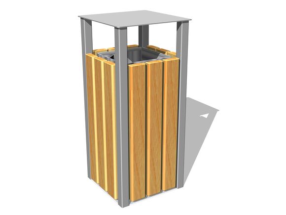 Bin with a roof OKN0030SD