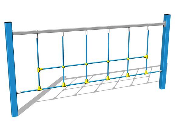 Monkey track Rope net - blue