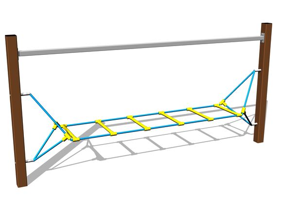 Monkey track Rope ladder - brown